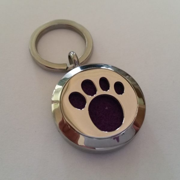 Paw pet diffuser tag