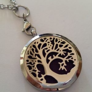Tree of Life diffuser necklace