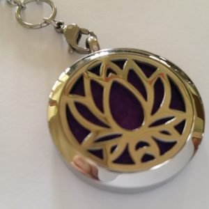 Lotus Flower diffuser necklace